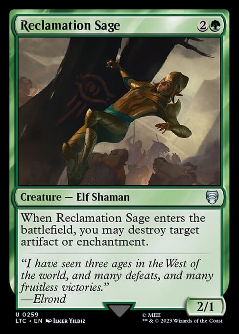 Reclamation Sage from Tales of Middle-earth Commander (Uncommon)