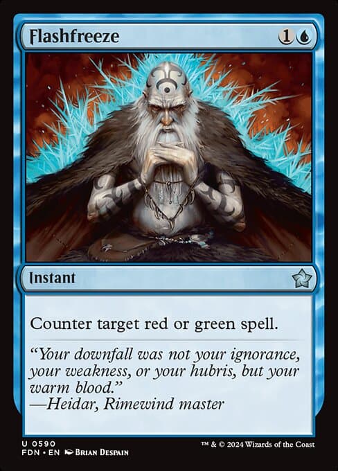 Flashfreeze from Foundations (Uncommon)