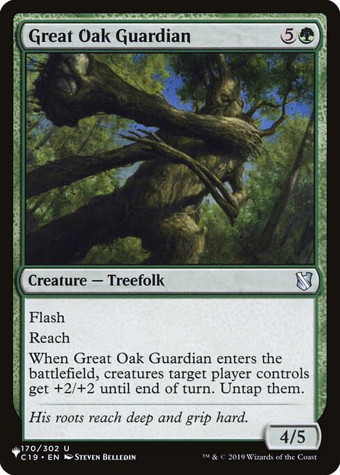 Great Oak Guardian from The List (Uncommon)