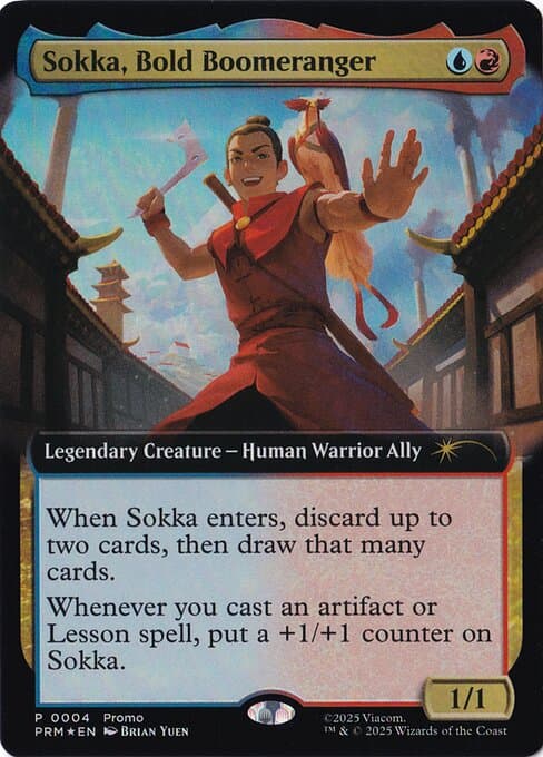 Sokka, Bold Boomeranger (Rare)