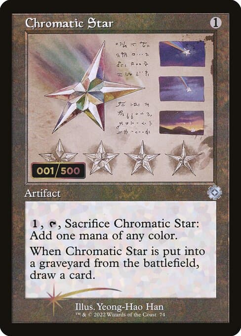Chromatic Star from The Brothers' War Retro Artifacts (Uncommon)