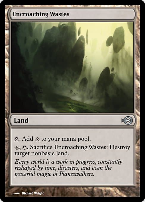 Encroaching Wastes from Magic Online Promos (Uncommon)