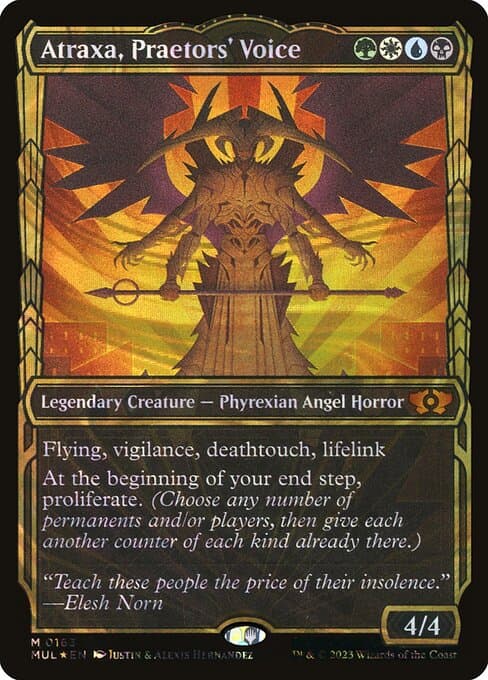 Atraxa, Praetors' Voice from Multiverse Legends (Mythic)