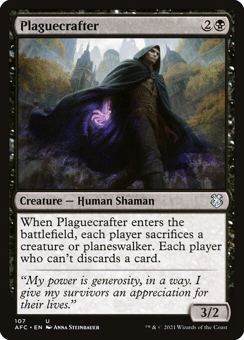 Plaguecrafter from Forgotten Realms Commander (Uncommon)