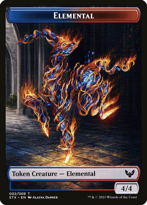 Elemental from Strixhaven: School of Mages Tokens (Common)
