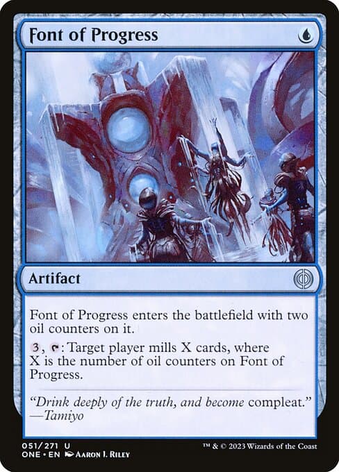 Font of Progress from Phyrexia: All Will Be One (Uncommon)