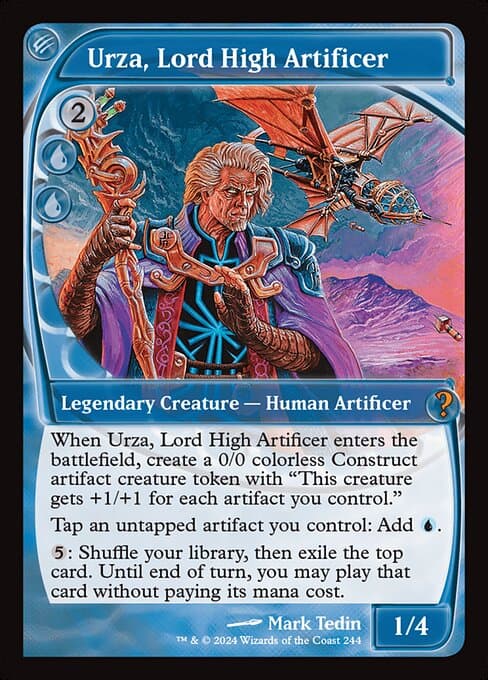 Urza, Lord High Artificer from Mystery Booster 2 (Mythic)