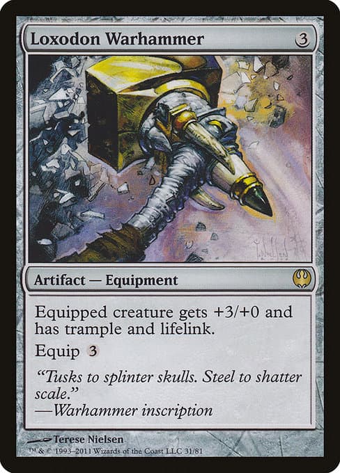 Loxodon Warhammer (Rare)