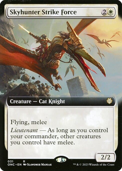 Skyhunter Strike Force from Phyrexia: All Will Be One Commander (Rare)