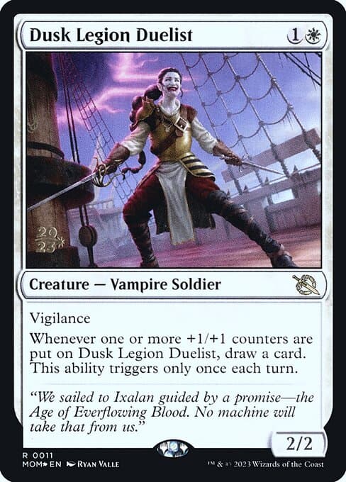 Dusk Legion Duelist from March of the Machine Promos (Rare)