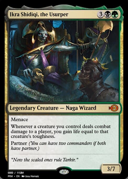 Ikra Shidiqi, the Usurper from Magic Online Promos (Mythic)