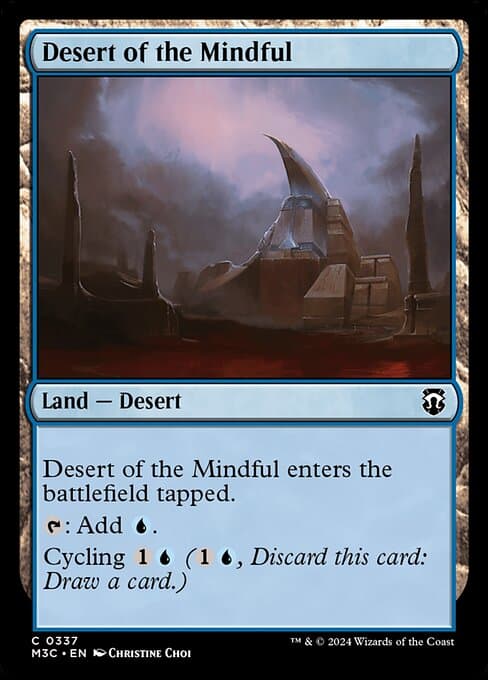 Desert of the Mindful from Modern Horizons 3 Commander (Common)