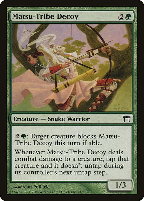 Matsu-Tribe Decoy from Champions of Kamigawa (Common)