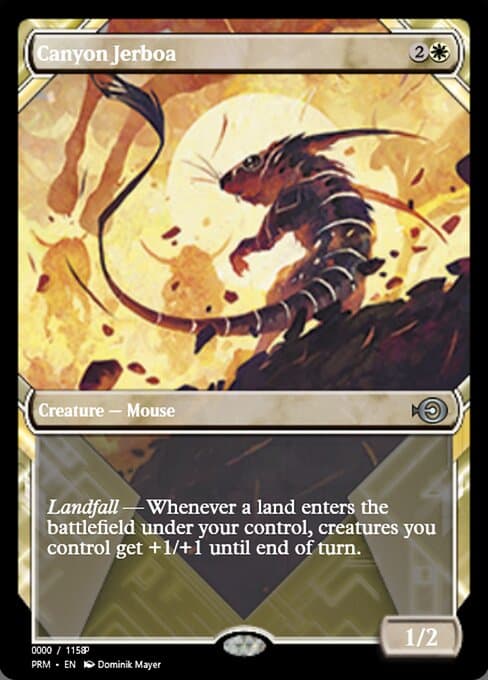 Canyon Jerboa from Magic Online Promos (Uncommon)
