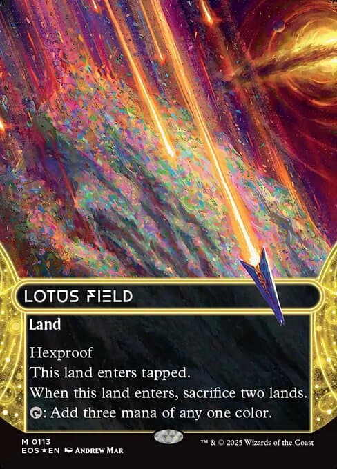 Lotus Field from Edge of Eternities: Stellar Sights (Mythic)