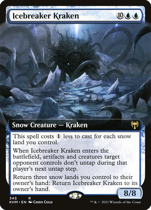 Icebreaker Kraken from Kaldheim (Rare)
