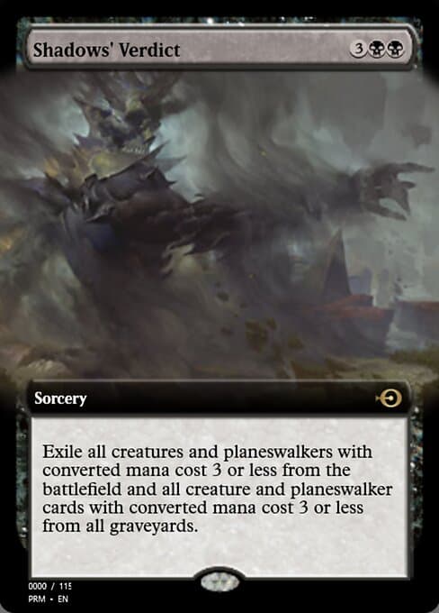 Shadows' Verdict from Magic Online Promos (Rare)