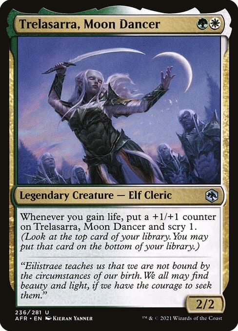 Trelasarra, Moon Dancer from Adventures in the Forgotten Realms (Uncommon)