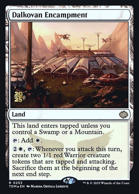 Dalkovan Encampment from Tarkir: Dragonstorm Promos (Rare)