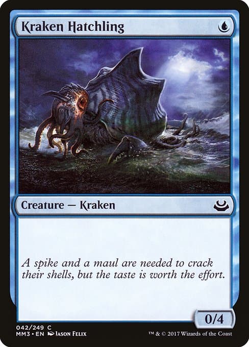 Kraken Hatchling from Modern Masters 2017 (Common)