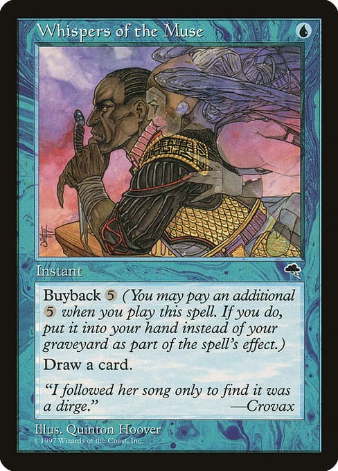 Whispers of the Muse from Tempest (Uncommon)