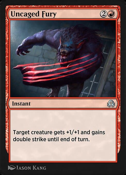 Uncaged Fury from Shadows over Innistrad Remastered (Uncommon)