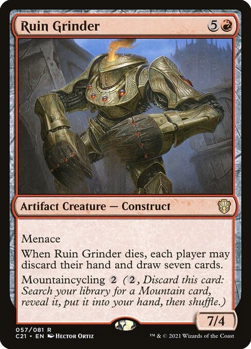 Ruin Grinder from Commander 2021 (Rare)