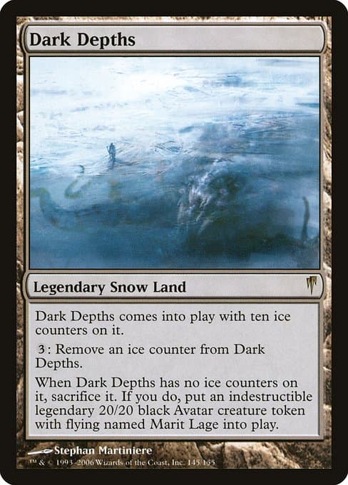 Dark Depths from Coldsnap (Rare)