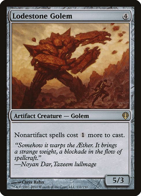 Lodestone Golem from Archenemy (Rare)