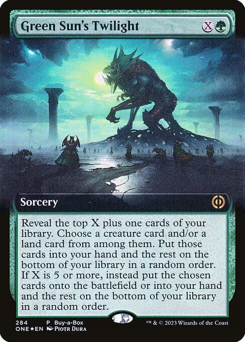 Green Sun's Twilight from Phyrexia: All Will Be One (Rare)