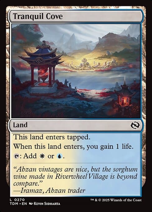 Tranquil Cove from Tarkir: Dragonstorm (Common)
