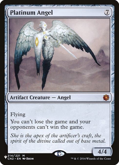Platinum Angel from The List (Mythic)