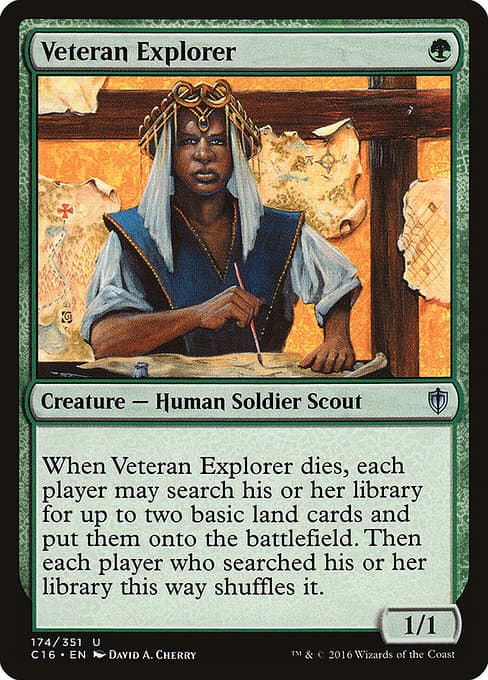 Veteran Explorer from Commander 2016 (Uncommon)