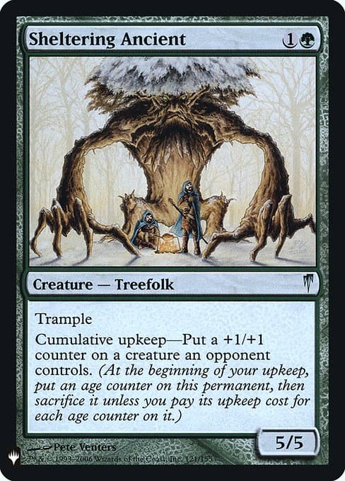 Sheltering Ancient from The List (Uncommon)