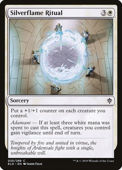 Silverflame Ritual from Throne of Eldraine (Common)