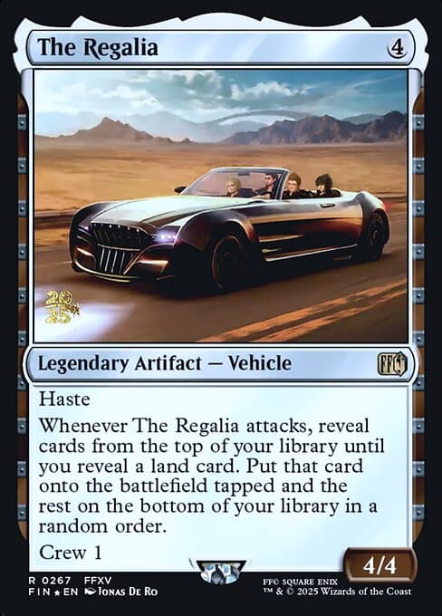 The Regalia from Final Fantasy Promos (Rare)