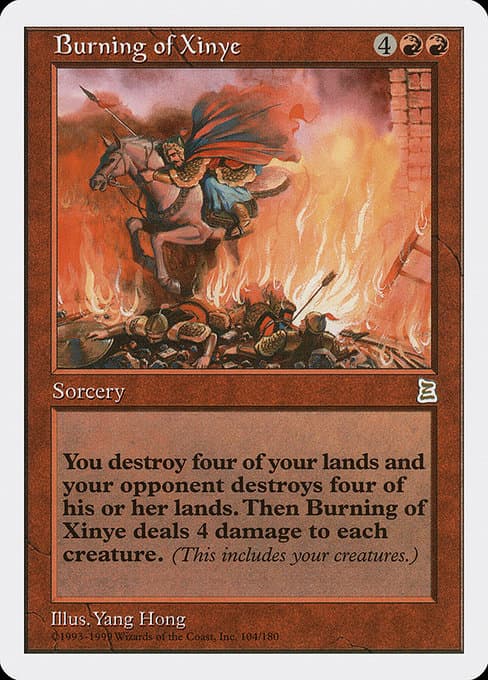 Burning of Xinye (Rare)