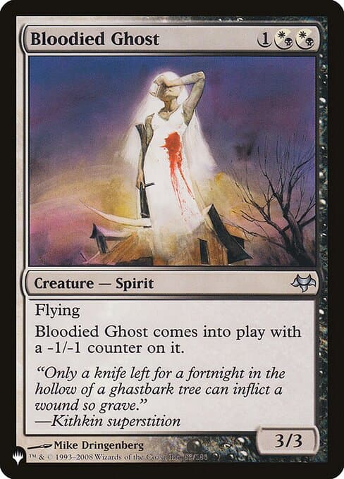 Bloodied Ghost from The List (Uncommon)