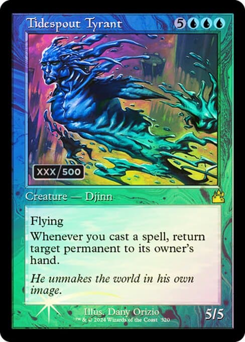 Tidespout Tyrant from Ravnica Remastered (Rare)