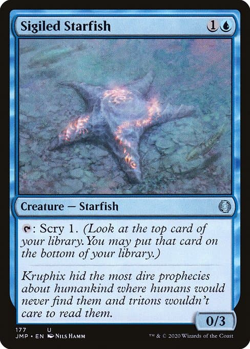 Sigiled Starfish from Jumpstart (Uncommon)