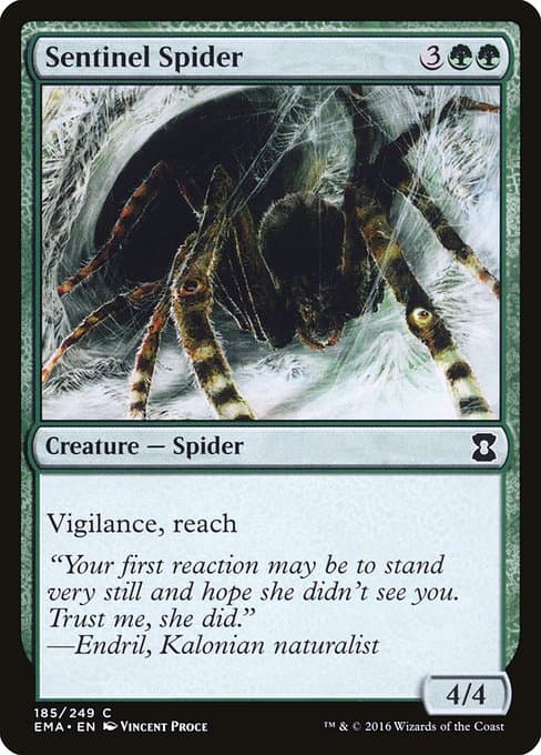 Sentinel Spider from Eternal Masters (Common)