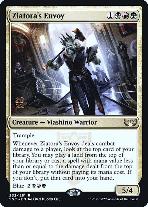 Ziatora's Envoy from Streets of New Capenna Promos (Rare)