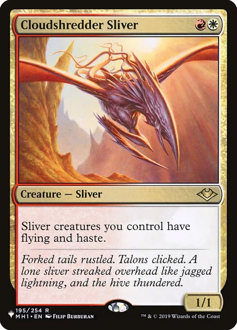 Cloudshredder Sliver from The List (Rare)