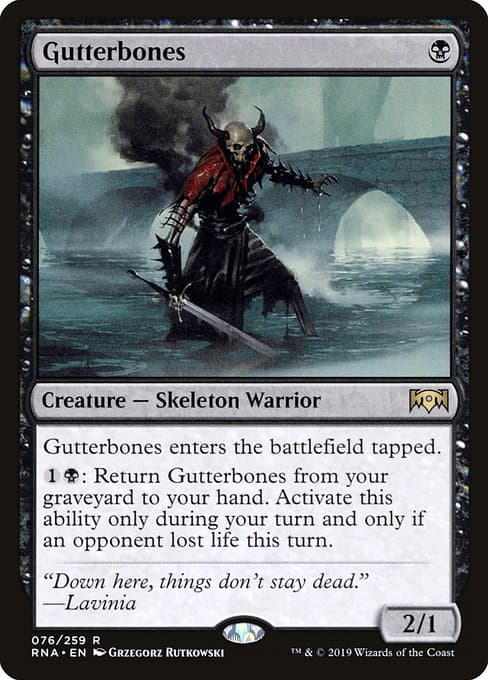 Gutterbones from Ravnica Allegiance (Rare)