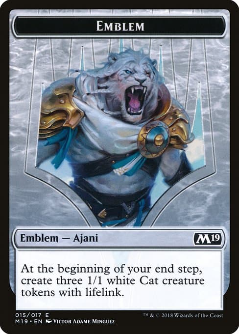 Ajani, Adversary of Tyrants Emblem (Common)