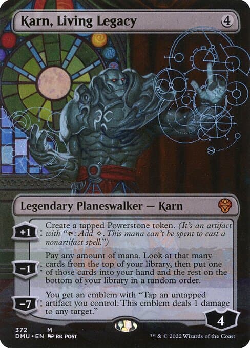 Karn, Living Legacy from Dominaria United (Mythic)