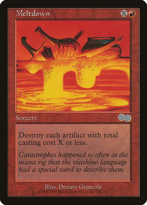 Meltdown from Urza's Saga (Uncommon)