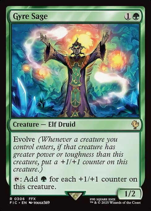 Gyre Sage from Final Fantasy Commander (Rare)