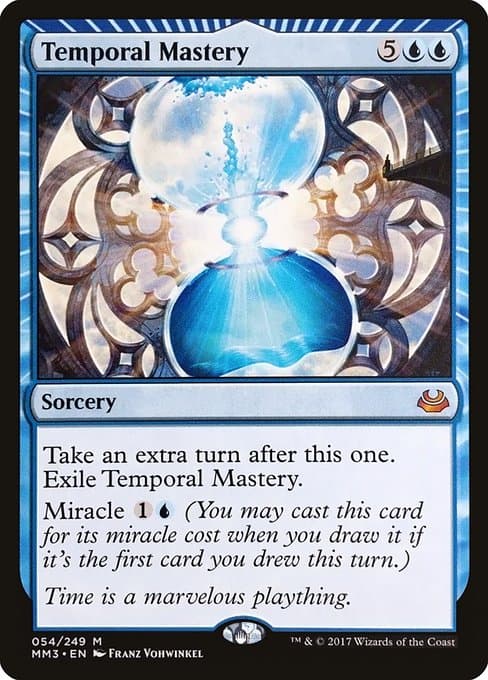 Temporal Mastery from Modern Masters 2017 (Mythic)