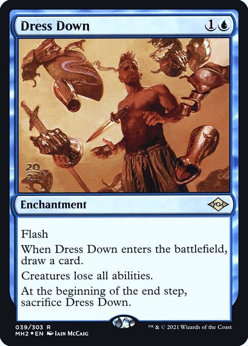 Dress Down from Modern Horizons 2 Promos (Rare)